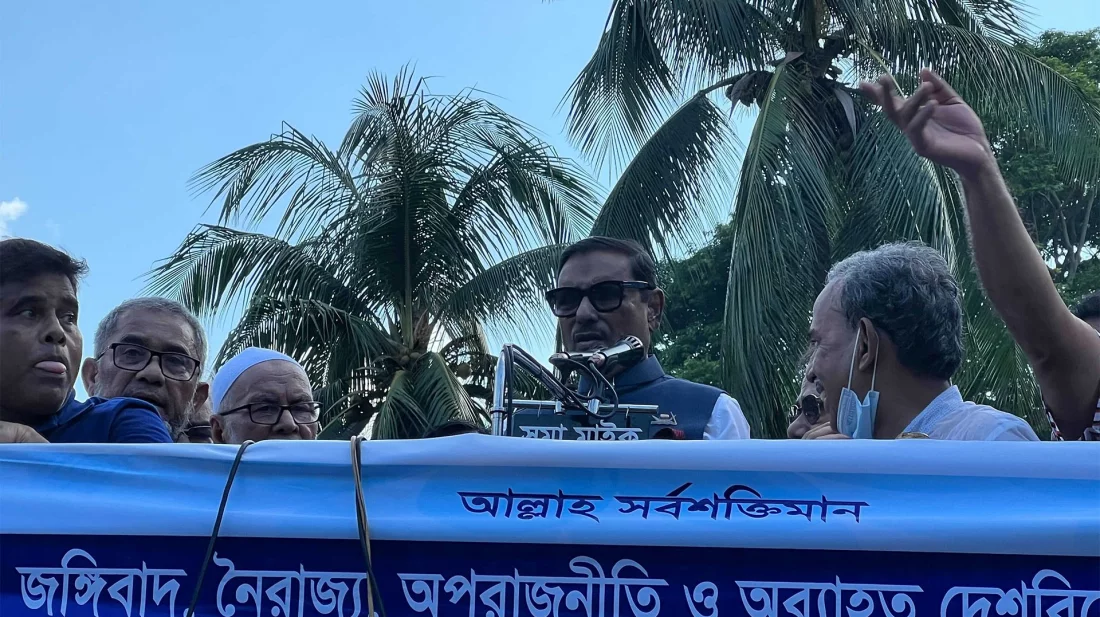 ইউরোপীয় ইউনিয়ন ও মার্কিনিরা বিএনপিকে ‘ঘোড়ার ডিম’ দিয়ে গেছে: ওবায়দুল কাদের