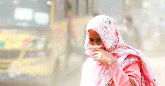 টানা তৃতীয় দিনের মতো ঢাকার বাতাস ‘অস্বাস্থ্যকর’