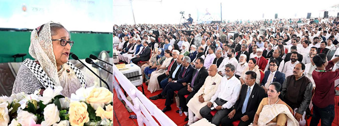 সন্ত্রাসী কর্মকান্ডে জড়ালে বিএনপি-জামায়াতকে ছাড় দেওয়া হবে না : প্রধানমন্ত্রী