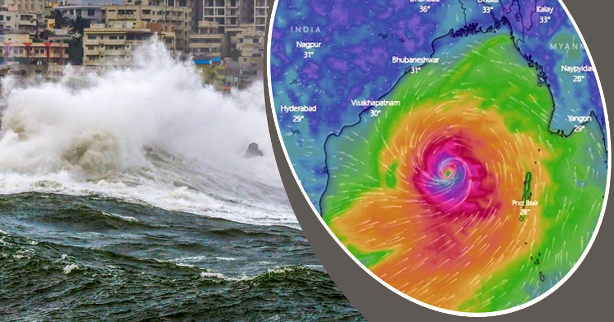 মধ্যরাতে উপকূলে আঘাত হানতে পারে ‘ঘূর্ণিঝড় হামুন’