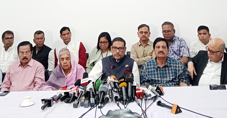 ওবায়দুল কাদের সময় আছে নির্বাচনে আসুন, আমরা কারও জন্য বাধা হবো না