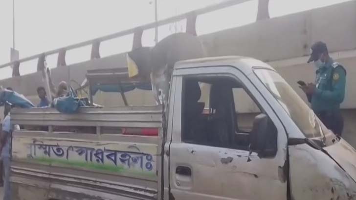 ডেমরায় বাস-লেগুনা সংঘর্ষে নারীসহ নিহত ৩