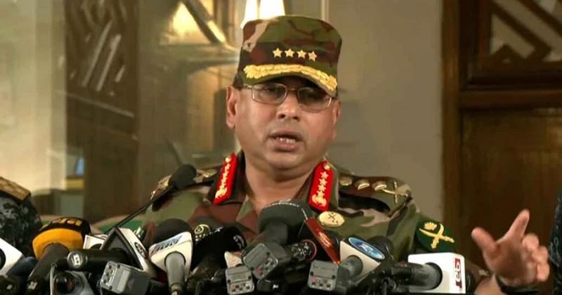 সেনাবাহিনী আন্দোলনে আহতদের পাশে থাকবে: সেনাপ্রধান