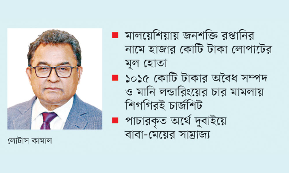 পাচারের টাকায় বিদেশে লোটাসের বিলাসী জীবন
