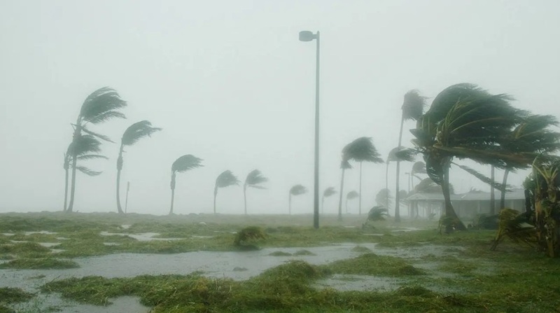 Storms with 80 km/h wind expected by noon