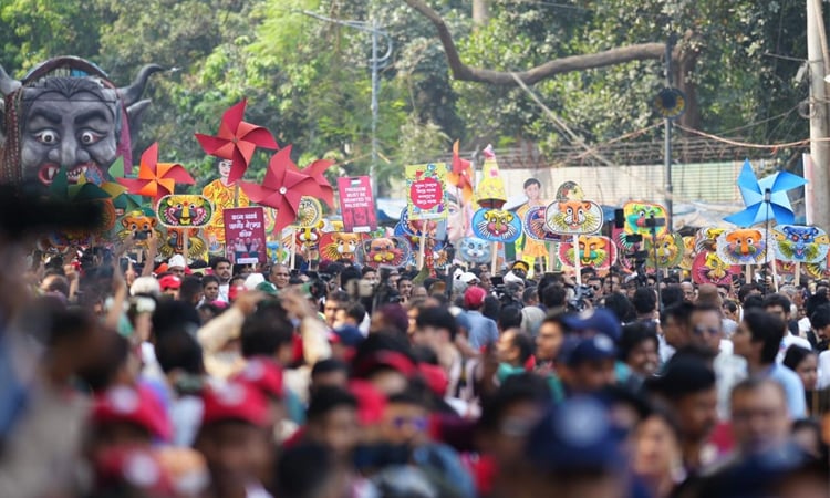 বিপুল উৎসাহ উদ্দীপনায় সারাদেশে বাংলা নববর্ষ ১৪৩২ উদযাপিত
