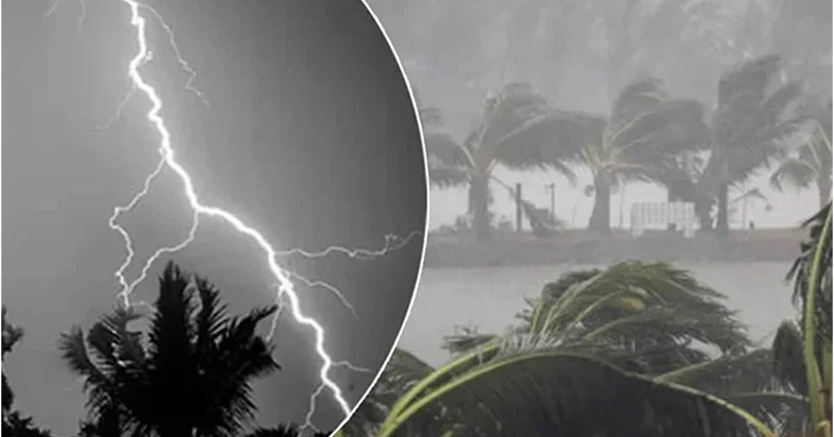 ১১ জেলার ওপর দিয়ে ঝড়-বৃষ্টি হতে পারে, পাঁচ দিন ভারি বর্ষণের পূর্বাভাস