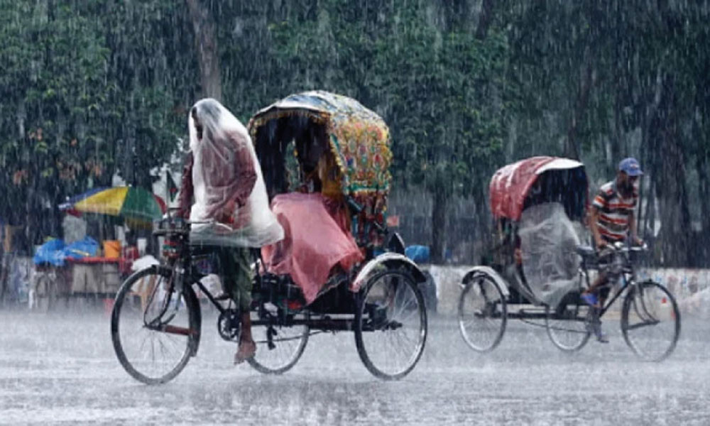 সব বিভাগে বজ্রসহ বৃষ্টির আভাস