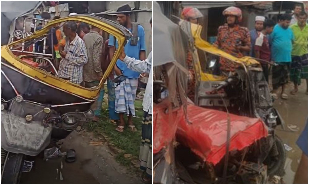 ভাঙ্গায় বাস-মাহিন্দ্রা সংঘর্ষে নিহত বেড়ে ৫
