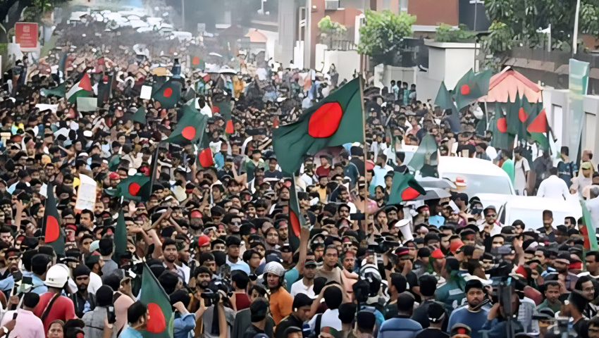 ৩ জুলাই: কোটাবিরোধী বিক্ষোভে উত্তাল শিক্ষাঙ্গন