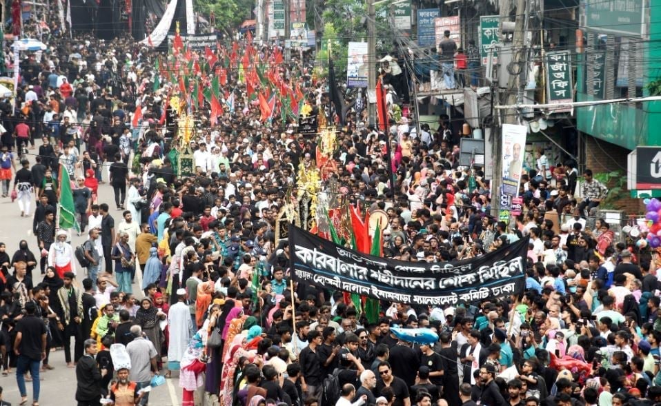 Holy Ashura observed with due religious fervor