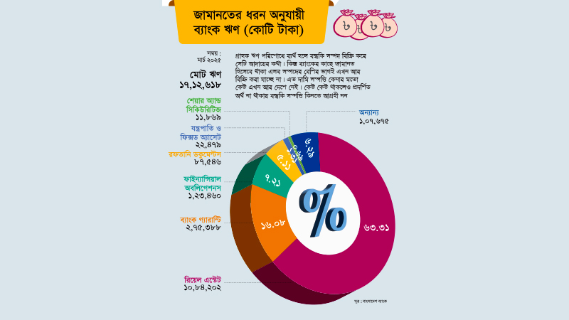 জমি বন্ধক রেখে ১১ লাখ কোটি টাকার ঋণ, এখন সম্পদের ক্রেতা খুঁজে পাচ্ছে না ব্যাংক