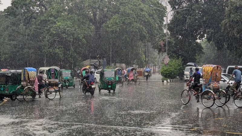 ঢাকায় বৃষ্টি নিয়ে দুঃসংবাদ