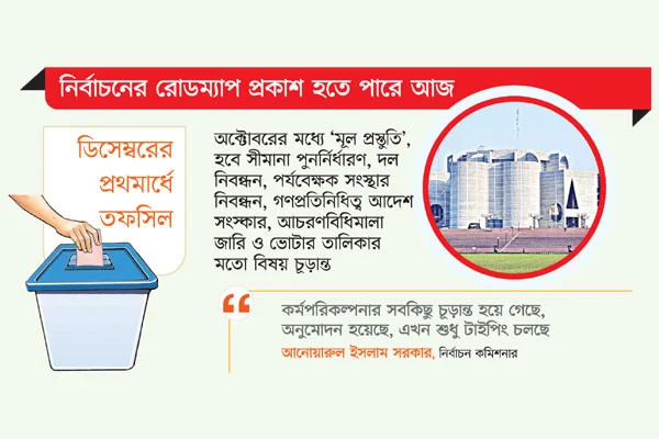 সেপ্টেম্বরে সংলাপ ফেব্রুয়ারিতে ভোট