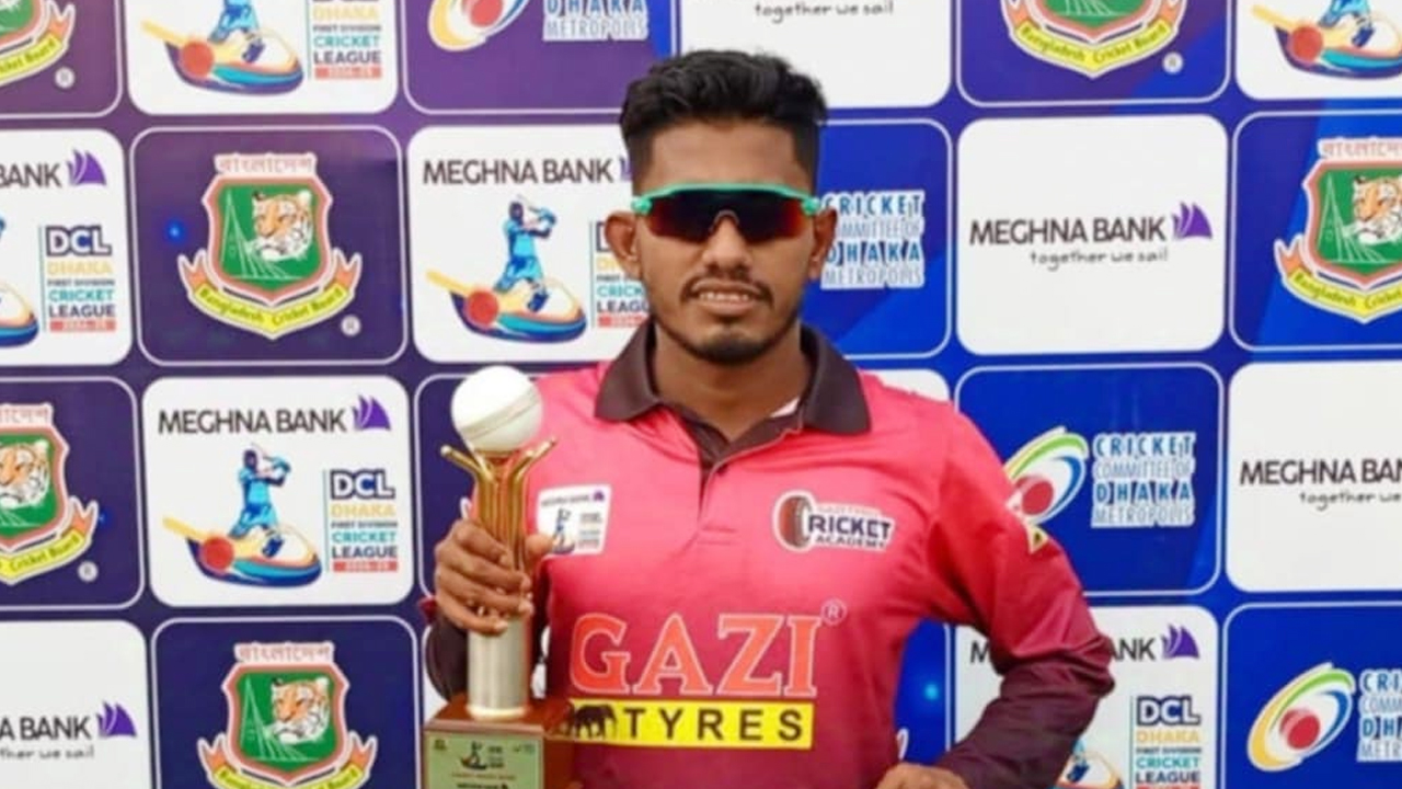 প্রথমবার লাল বলের এনসিএলে চট্টগ্রাম দলে রহস্যময় স্পিনার মোহাম্মদ রুবেল