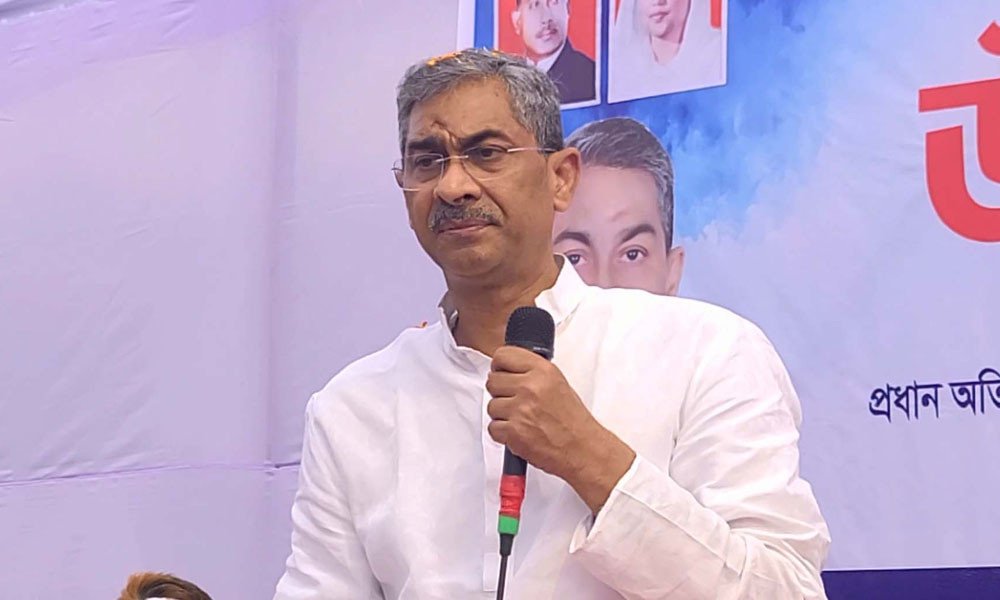 বিএনপি নেতা শহীদ উদ্দীন চৌধুরী এ্যানির নির্বাচনী সভায় সংগঠনগত অবস্থান নিয়ে বক্তব্য