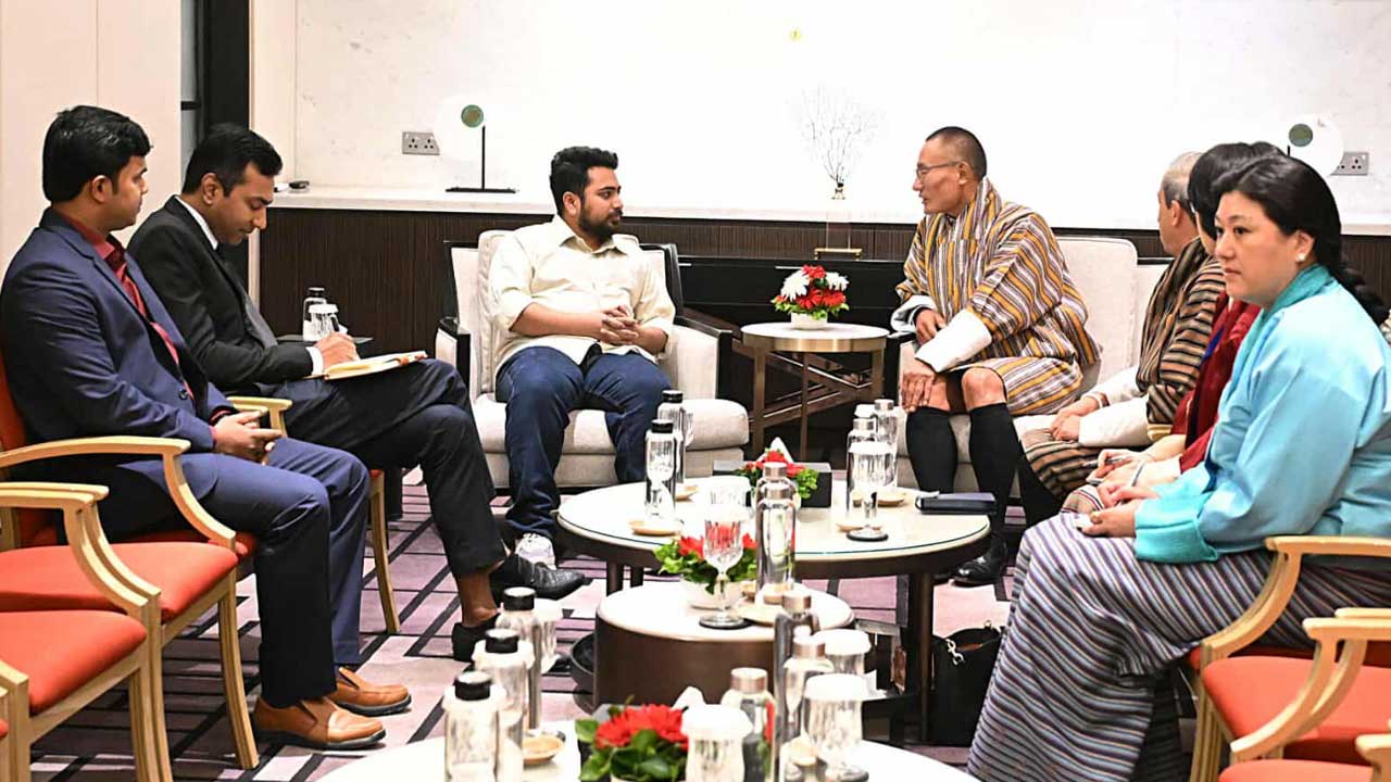 ভুটানের প্রধানমন্ত্রী শেরিং তোবগের সঙ্গে এনসিপির নেতাদের সাক্ষাৎ