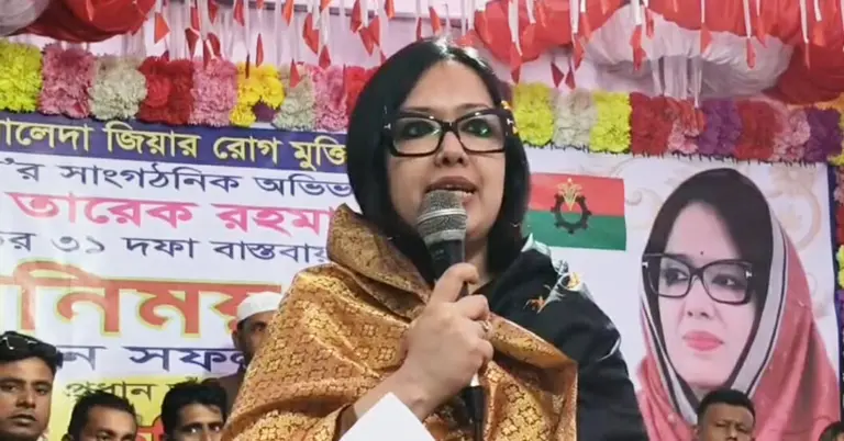 ব্রাহ্মণবাড়িয়া-২ আসনে স্বতন্ত্র প্রার্থীর সম্ভাবনা প্রকাশ করেছেন রুমিন ফারহানা
