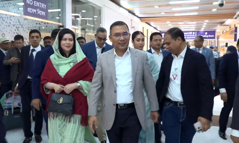 তারেক রহমান ১৭ বছর পর দেশে ফিরলেন
