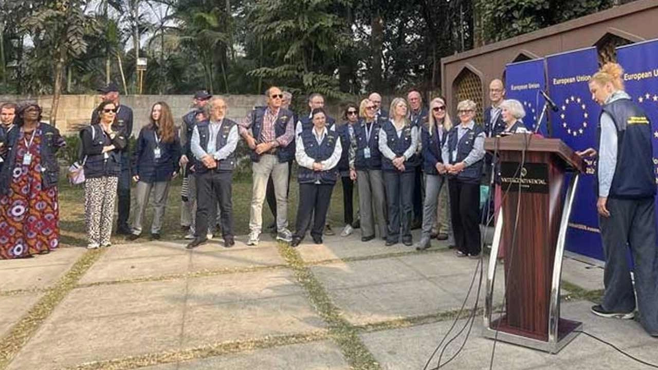 ইইউ নির্বাচনী পর্যবেক্ষকরা মাঠে নামলেন, ত্রয়োদশ সংসদ নির্বাচনের জন্য প্রস্তুতি শুরু