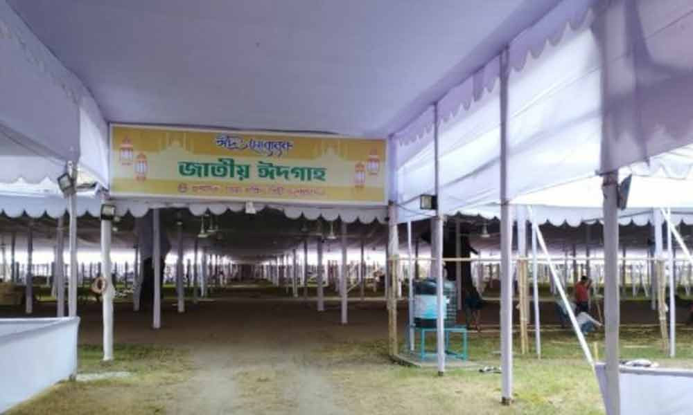 জাতীয় ঈদগাহে রাষ্ট্রপতি ও প্রধানমন্ত্রীর নেতৃত্বে প্রধান ঈদ জামাত