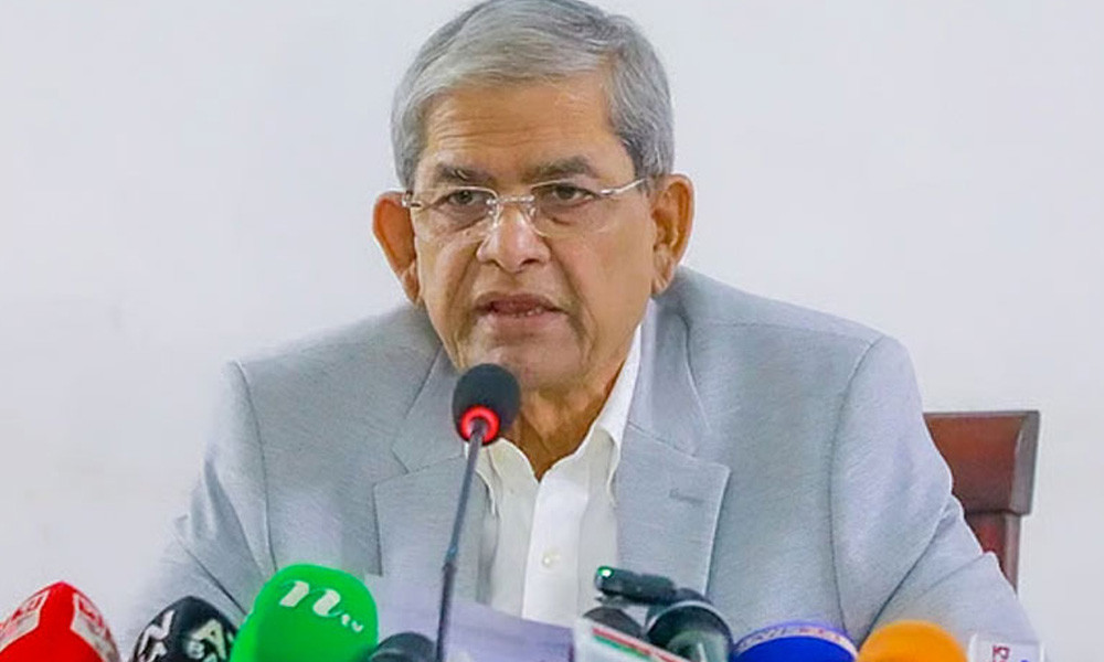 স্বাধীনভাবে নেতাকে স্মরণ করার সুযোগ হয়েছে ১৭ বছর পর : মির্জা ফখরুল