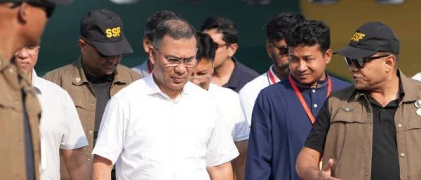 রাজশাহীর ঐতিহাসিক মাদ্রাসা মাঠে জনসভায় যোগ দিয়েছেন প্রধানমন্ত্রী