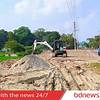 প্রধানমন্ত্রীর সফর ঘিরে সৈয়দপুরে সাজসজ্জা, বালুচাপা দেওয়া হল ময়লার ভাগাড়