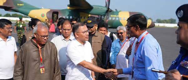 রাজশাহীতে পৌঁছেছেন প্রধানমন্ত্রী