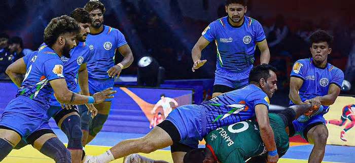 কমনওয়েলথ কাবাডিতে ভারতের কাছে হেরে বিদায় বাংলাদেশের